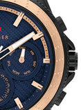  Shop Authentic Tommy Hilfiger Aiden Chronograph Blue Dial Blue Silicone Strap Watch For Men - 1791860 - Luxxuri