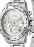  Shop Authentic Hugo Boss Novia Chronograph Silver Dial Silver Steel Strap Watch for Women - 1502616 - Luxxuri