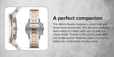  Shop Authentic Fossil Neutra Chronograph Brown Dial Two Tone Steel Strap Watch for Men - FS5869 - Luxxuri