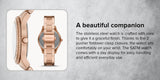  Shop Authentic Fossil Stella Sport Multifunction Rose Gold Dial Rose Gold Steel Strap Watch for Women - ES5106 - Luxxuri