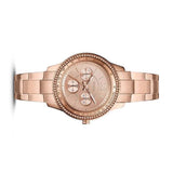  Shop Authentic Fossil Stella Sport Multifunction Rose Gold Dial Rose Gold Steel Strap Watch for Women - ES5106 - Luxxuri