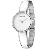  Shop Authentic Calvin Klein Seduce White Dial Two Tone Steel Strap Watch for Women - K4E2N116 - Luxxuri
