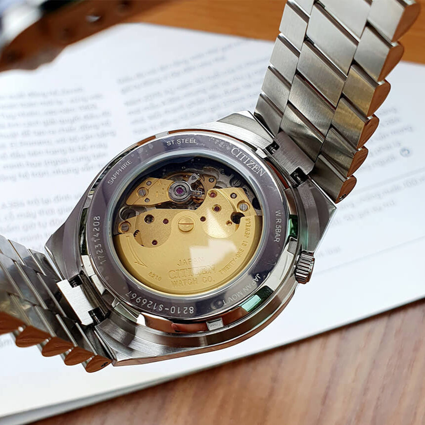  Shop Authentic Citizen Tsuyosa Automatic White Dial Silver Steel Strap Watch For Men - NJ0150-81A - Luxxuri