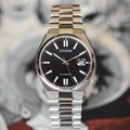  Shop Authentic Citizen Tsuyosa Automatic Black Dial Silver Steel Strap Watch For Men - NJ0150-81E - Luxxuri