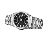  Shop Authentic Citizen Tsuyosa Automatic Black Dial Silver Steel Strap Watch For Men - NJ0150-81E - Luxxuri