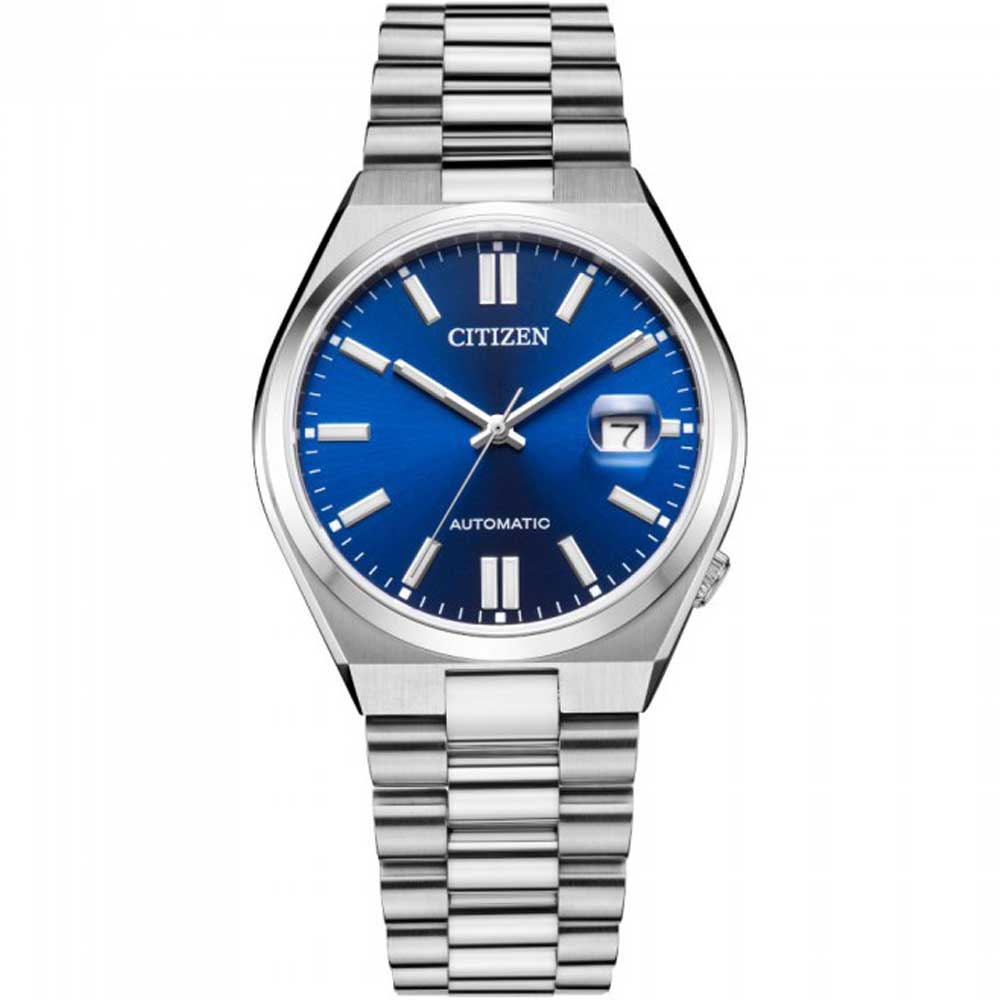  Shop Authentic Citizen Tsuyosa Automatic Blue Dial Silver Steel Strap Watch For Men - NJ0150-81L - Luxxuri