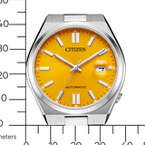  Shop Authentic Citizen Tsuyosa Automatic Yellow Dial Silver Steel Strap Watch for Men - NJ0150-81Z - Luxxuri