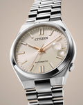  Shop Authentic Citizen Tsuyosa Automatic Oatmeal White Dial Silver Steel Strap Watch For Men - NJ0151-88W - Luxxuri