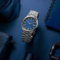  Shop Authentic Citizen Tsuyosa Automatic Dark Blue Dial Silver Steel Strap Watch For Men - NJ0151-88L - Luxxuri