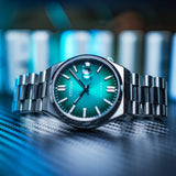  Shop Authentic Citizen Tsuyosa Automatic Blue Dial Silver Steel Strap Watch For Men - NJ0151-88X - Luxxuri