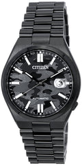  Shop Authentic Citizen Tsuyosa Automatic Camouflage Black Dial Black Steel Strap Watch For Men - NJ0155-87E - Luxxuri