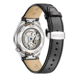  Shop Authentic Citizen Tsuyosa Automatic Grey Dial Black Leather Strap Watch for Men - NK5010-01H - Luxxuri