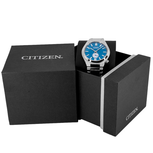  Shop Authentic Citizen Tsuyosa Automatic Blue Dial Silver Steel Strap Watch For Men - NK5010-51L - Luxxuri