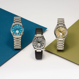  Shop Authentic Citizen Tsuyosa Automatic Titanium Yellow Dial Silver Steel Strap Watch For Men - NK5010-51X - Luxxuri