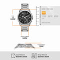  Shop Authentic Armani Exchange Banks Chronograph Black Dial Silver Steel Strap Watch For Men - AX1720 - Luxxuri