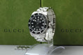  Shop Authentic Gucci Dive Automatic Black Dial Silver Steel Strap Watch for Men - YA136353 - Luxxuri