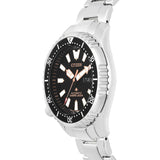  Shop Authentic Citizen Promaster 200M Diver Fugu Asian Limited Edition Black Dial Silver Steel Strap Watch For Men - NY0090-86E - Luxxuri