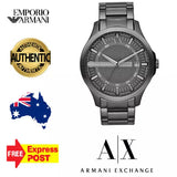  Shop Authentic Armani Exchange Hampton Chronograph Grey Dial Grey Steel Strap Watch For Men - AX2135 - Luxxuri