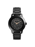  Shop Authentic Michael Kors Kinley Silver Dial Black Steel Strap Watch for Women - MK5999 - Luxxuri