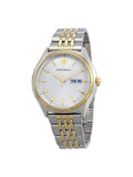  Shop Authentic Emporio Armani Cream Dial Two Tone Steel Strap Watch For Men - AR11034 - Luxxuri