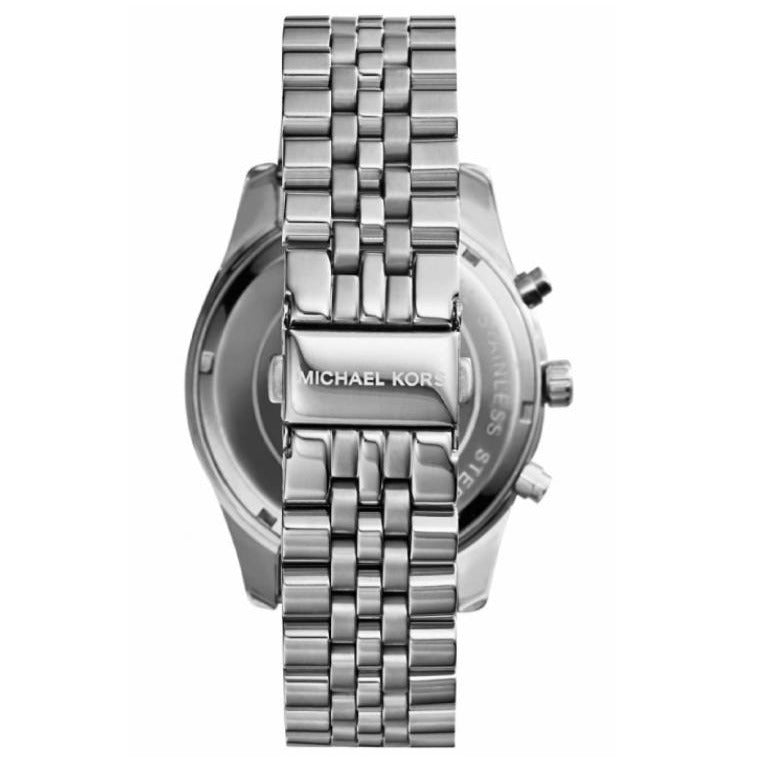  Shop Authentic Michael Kors Lexington Chronograph Black Dial Black Steel Strap Watch For Men - MK8602 - Luxxuri