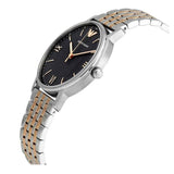  Shop Authentic Emporio Armani Kappa Quartz Black Dial Two Tone Mesh Bracelet Watch For Men - AR11228 - Luxxuri