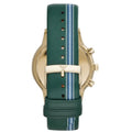  Shop Authentic Emporio Armani Renato Chronograph Silver Dial Green Leather Strap Watch For Men - AR11233 - Luxxuri