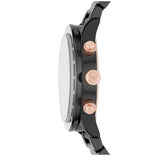  Shop Authentic Emporio Armani Mario Ceramic Chronograph Black Dial Black Steel Strap Watch For Men - AR70002 - Luxxuri