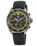  Shop Authentic Tag Heuer Formula 1 Chronograph Black Dial Black Rubber Strap Watch for Men - CAZ101AC.FT8024 - Luxxuri