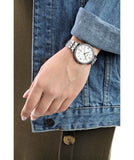  Shop Authentic Fossil Jacqueline White Dial Silver Steel Strap Watch for Women - ES3545 - Luxxuri