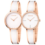  Shop Authentic Calvin Klein Seduce Seduction White Dial Two Tone Steel Strap Watch for Women - K4E2NX1T - Luxxuri