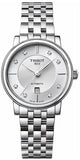  Shop Authentic Tissot Carson Premium Automatic Lady Diamonds Silver Dial Silver Steel Strap Watch for Women - T122.207.11.036.00 - Luxxuri