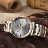  Shop Authentic Mido Commander II Automatic Chronometer Silver Dial Two Tone Steel Strap Watch For Men - M021.431.22.071.00 - Luxxuri