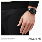  Shop Authentic Calvin Klein City Quartz Black Dial Black Steel Strap Watch for Men - K2G2G4B1 - Luxxuri