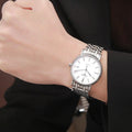  Shop Authentic Longines Presence 38.5mm Automatic Stainless Steel Watch for Men - L4.921.4.12.6 - Luxxuri