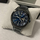  Shop Authentic Citizen Eco Drive Blue Dial Black Steel Strap Watch For Men - AW0024-58LB - Luxxuri