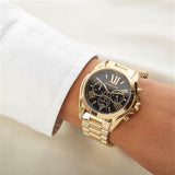  Shop Authentic Michael Kors Bradshaw Black Dial Gold Steel Strap Watch for Women - MK5739 - Luxxuri