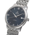  Shop Authentic Omega De Ville Prestige Co-Axial Orbis Blue Dial Silver Steel Strap Watch for Men - 424.10.40.20.03.001 - Luxxuri