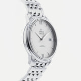  Shop Authentic Omega De Ville Prestige Co-Axial Silver Dial Silver Steel Strap Watch for Men - 424.10.40.20.02.003 - Luxxuri
