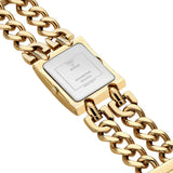  Shop Authentic Guess Mod Heavy Metal Gold Dial Gold Steel Strap Watch For Women - W1117L2 - Luxxuri