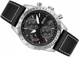  Shop Authentic Hugo Boss Pilot Edition Black Dial Black Leather Strap Watch for Men - 1513853 - Luxxuri