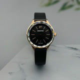  Shop Authentic Swarovski Octea Nova Grey Dial Grey Leather Strap Watch for Women - 5295358 - Luxxuri