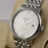  Shop Authentic Omega De Ville Prestige Co-Axial Silver Dial Silver Steel Strap Watch for Men - 424.10.40.20.02.003 - Luxxuri