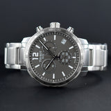  Shop Authentic Tissot Quickster Chronograph Black Dial Silver Steel Strap Watch For Men - T095.417.11.067.00 - Luxxuri