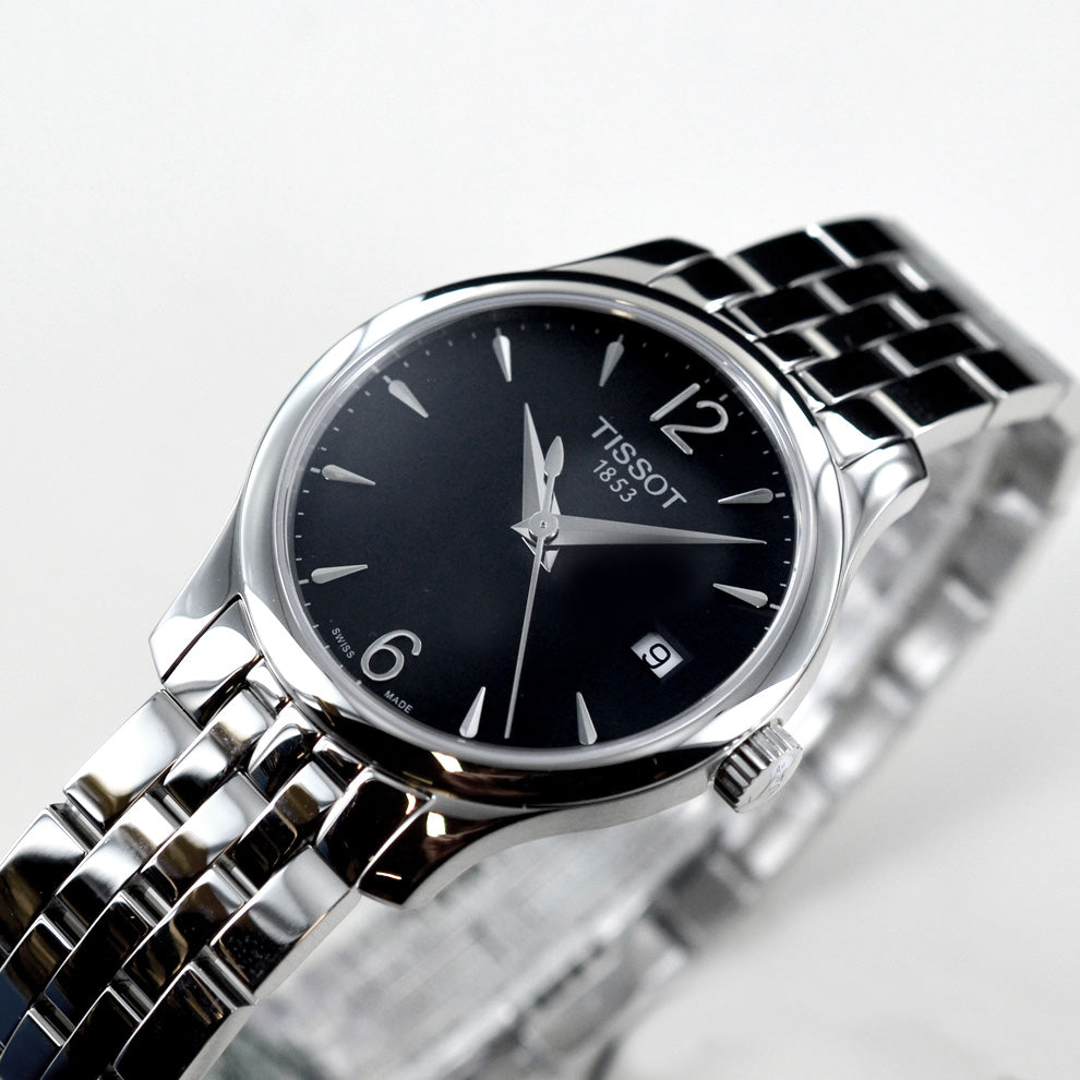  Shop Authentic Tissot T Classic Tradition Quartz Watch For Women - T063.210.11.057.00 - Luxxuri