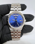  Shop Authentic Tudor Royal Automatic Blue Dial Silver Steel Strap Watch for Men - M28600-0005 - Luxxuri