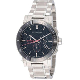  Shop Authentic Burberry The City Black Dial Silver Steel Strap Watch for Men - BU9380 - Luxxuri