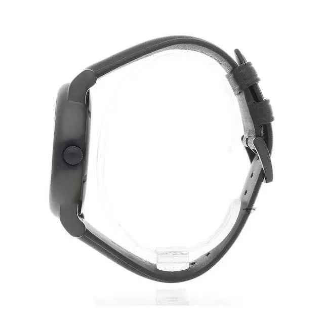  Shop Authentic Emporio Armani Luigi Automatic Skeleton Black Dial Black Leather Strap Watch For Men - AR60012 - Luxxuri