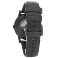  Shop Authentic Emporio Armani Luigi Automatic Skeleton Black Dial Black Leather Strap Watch For Men - AR60012 - Luxxuri