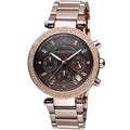  Shop Authentic Michael Kors Parker Analog Quartz Brown Dial Brown Steel Strap Watch For Women - MK6378 - Luxxuri